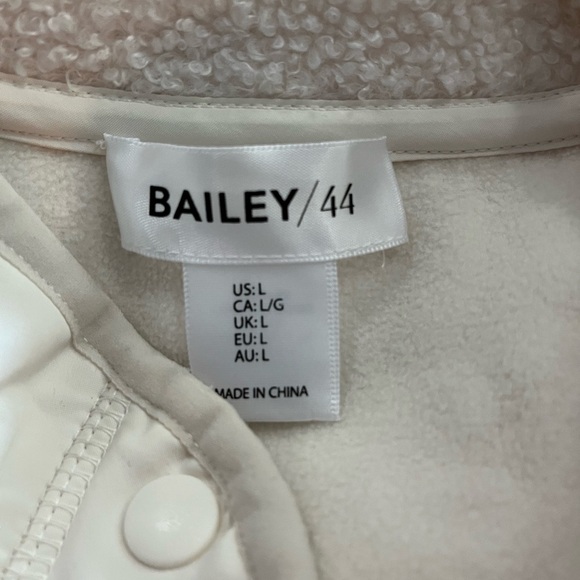 Anthropologie x Bailey /44 Snap Fleece Sherpa Pullover - Picture 10 of 11